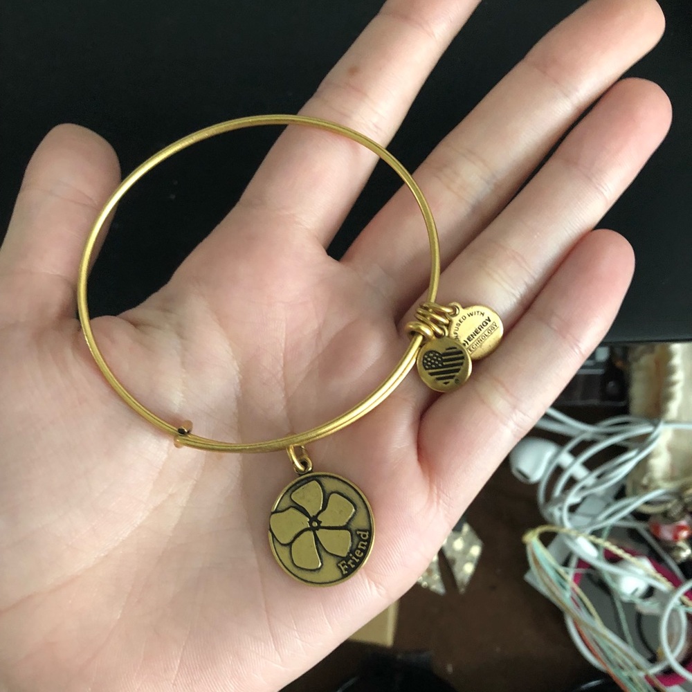 Alex and Ani Friend Charm Bracelet